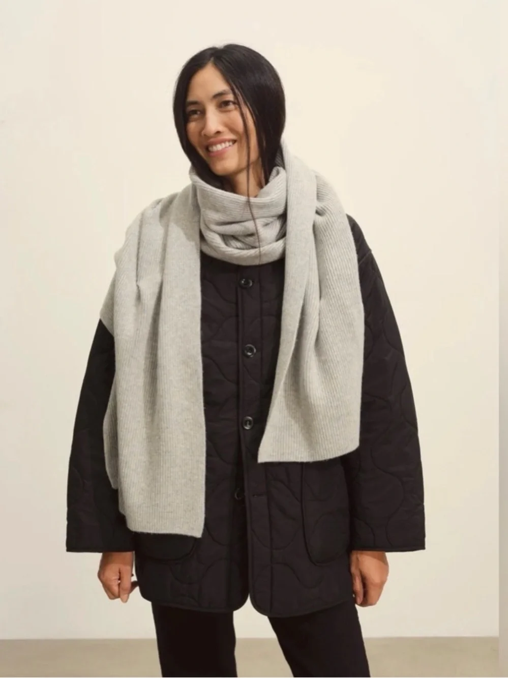 Buck Mason Idllywind Cashmere Merino Scarf Unisex NWT